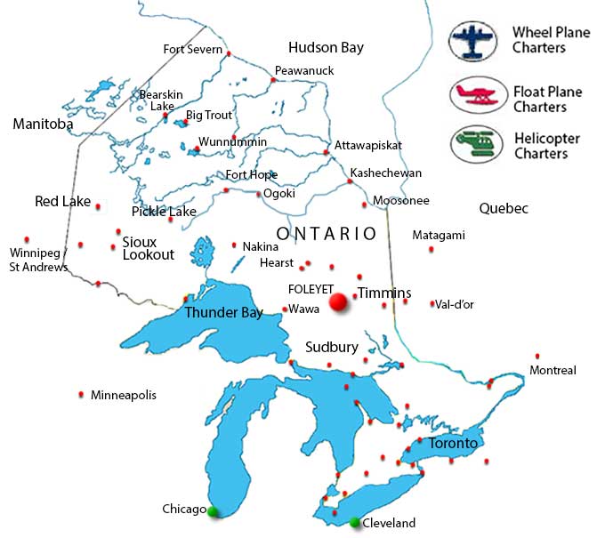 Foleyet Float Plane Charters